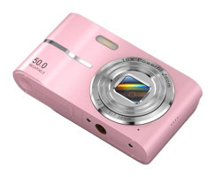 Mengtuo A10 Full HD Kompakt Dijital Fotoğraf Makinesi Pembe