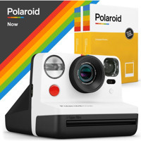 Polaroid Now Şipşak Full HD Kompakt Fotoğraf Makinesi Beyaz-Siyah + 10 Adet Fotoğraf Filmi