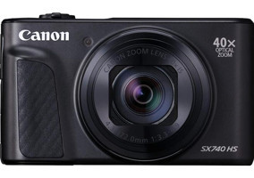 Canon Powershot Sx740 Hs 4K Kompakt Dijital Fotoğraf Makinesi Siyah