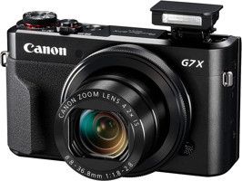 Canon G7X Mark II 4K Kompakt Dijital Fotoğraf Makinesi Siyah