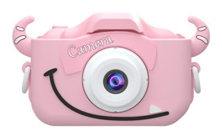 Ikkb 20 MP 5S Mini Full HD Kompakt Dijital Fotoğraf Makinesi Pembe