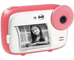 Agfaphoto Realikids Instant Şipşak Full HD Kompakt Dijital Fotoğraf Makinesi Pembe