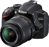 Nikon D3200 18-55 mm Full HD DSLR Dijital Fotoğraf Makinesi Siyah