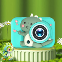 Tuomeng Sevimli Polaroid Şipşak Mini Full HD Kompakt Dijital Fotoğraf Makinesi Yeşil