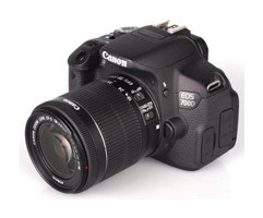 Canon Eos 700D 18-135 mm 4K DSLR Dijital Fotoğraf Makinesi Siyah