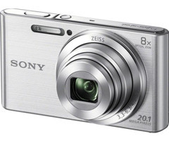 Sony Dsc-W830 Full HD Aynasız Dijital Fotoğraf Makinesi Gümüş