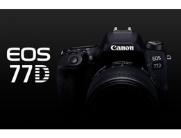 Canon Eos 77D 18-135 mm 4K DSLR Dijital Fotoğraf Makinesi Siyah