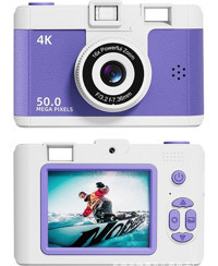 Ikkb M16 Mini Full HD Kompakt Dijital Fotoğraf Makinesi Mor