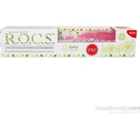 Rocs Baby Ihlamurlu Florürsüz 0-3 Yaş Çocuk Diş Macunu 35 ml