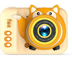 Fairy Fox Mini Full HD Kompakt Dijital Fotoğraf Makinesi Sarı