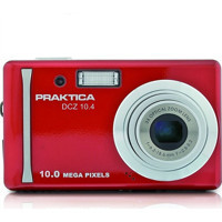 Practica Dcz 10.4 Full HD Kompakt Dijital Fotoğraf Makinesi Kırmızı