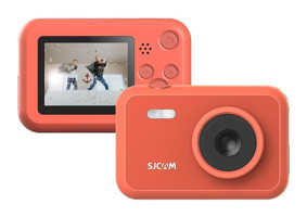 Sjcam Funcam Mini Full HD Kompakt Dijital Fotoğraf Makinesi Kırmızı