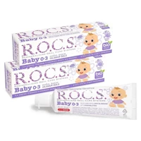 Rocs Kids Ihlamur Özlü Ihlamurlu Florürsüz 3 Yaş Çocuk Diş Macunu 2x35 ml