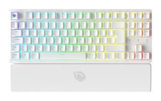 Pusat Rapid Pro Tkl Monster Tactile Türkçe Q RGB 88 Tuşlu Red Kablolu Beyaz Mekanik Gaming Klavye