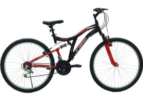 Belderia Tec Master 26 Jant 21 Vites Dağ Bisikleti Kırmızı-Siyah