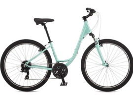 Schwinn Sierra Step-Thru 27.5 Jant 21 Vites Şehir / Tur Bisikleti Açık Mavi