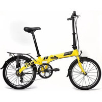 Dahon Vybe D7 26 Jant 21 Vites Katlanır Şehir / Tur Bisikleti Sarı-Siyah