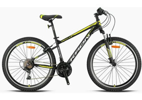 Kron Vortex 4.0 27.5 Jant 21 Vites Dağ Bisikleti Gri-Sarı-Siyah 26'