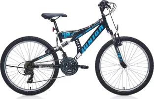 Bianchi Junior 24 Jant 21 Vites Dağ Bisikleti Mavi-Siyah