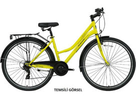 Bisan Smile 26 Jant 21 Vites Şehir / Tur Bisikleti Mavi-Siyah