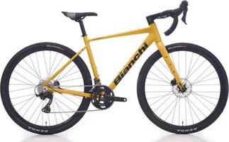Bianchi Nirone7 GRX610 28 Jant 24 Vites Yol / Yarış Bisikleti Sarı-Siyah