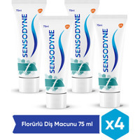 Sensodyne Naneli Florürlü Diş Macunu 4x75 ml