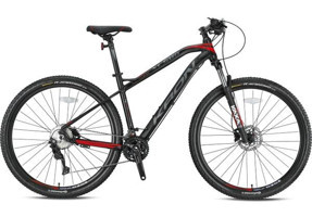 Kron XC 500 27.5 Jant 30 Vites Dağ Bisikleti Kırmızı-Siyah