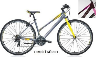 Carraro Sportive 322 21 Vites Şehir / Tur Bisikleti Gri-Sarı