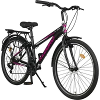 Kldoro XK 200 26 Jant 21 Vites Şehir / Tur Bisikleti Pembe-Siyah