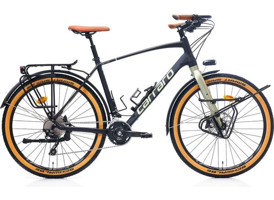 Carraro Trail 27.5 Jant 21 Vites Şehir / Tur Bisikleti Siyah-Yeşil