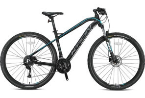 Kron Xc 450 27.5 Jant 27 Vites Dağ Bisikleti Siyah-Turkuaz