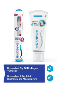 Sensodyne Hassasiyet Diş Eti Diş Minesi Florürlü Diş Macunu 75 ml