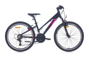 Bianchi Jm00243 24 Jant 21 Vites Dağ Bisikleti Mor-Siyah