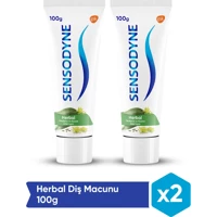 Sensodyne Herbal Naneli Florürlü Diş Macunu 2x100 ml