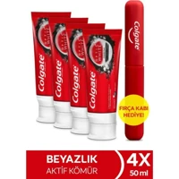 Colgate Optic White Kömürlü Organik Florürlü Diş Macunu 50 x 4 ml