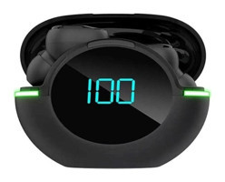 Tcherchi Y80 Android & iOS Uyumlu 5.1 Silikonlu Kablosuz Kulak İçi Bluetooth Kulaklık Siyah