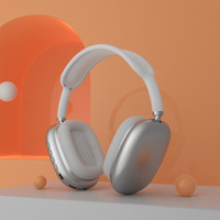 Tcherchi P9 Air Android & iOS Uyumlu 5.0 Silikonsuz Kablosuz Kulak Üstü Bluetooth Kulaklık Gri