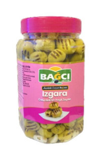 Bağcı Tuzlu Izgara Yeşil Zeytin Pet Kavanoz 700 gr