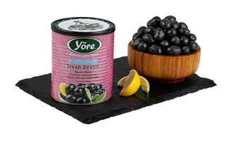 Yöre Light Az Tuzlu Siyah Zeytin Teneke 400 gr