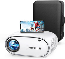 Wimius P60 Full HD Mini Wifi 480 ANSI Taşınabilir LED Projeksiyon Cihazı