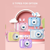 Mistaha Mini Full HD Kompakt Çocuk Dijital Fotoğraf Makinesi Pembe