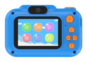 Mengtuo Mini Full HD Kopmakt Çocuk Dijital Fotoğraf Makinesi Mavi - Turuncu