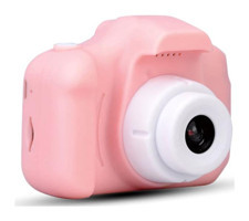 Vkemall 13 MP Mini Full HD Kompakt Çocuk Dijital Fotoğraf Makinesi Pembe