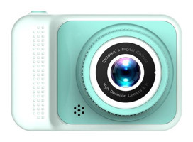 Tuomeng Mini Full HD 1080P Kompakt Çocuk Dijital Fotoğraf Makinesi Yeşil