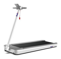 Robx 130 kg Kapasiteli Motorlu Katlanabilir Koşu Bandı Gri