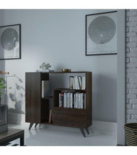 Myniture Home & Living Festival 5 Bölmeli 5 Raflı Suntalam 105x90x30 cm Ceviz Kitaplık