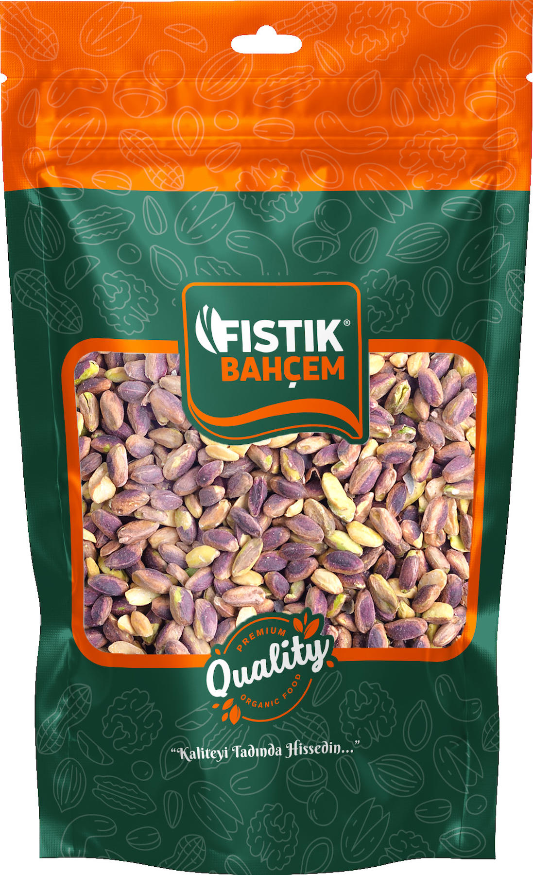 Fıstık Bahçem İç Kırmızı Kavrulmuş Taze Tane Antep Fıstığı 1 kg