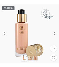 Oriflame Giordani Gold Age Defying Porcelain Warm Su Bazlı Vegan Krem Şişe Fondöten