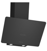 Profilo DVK6J469 120 W 400 m³ 60 cm Cam Yüzey Bacalı Duvar Tipi Davlumbaz Siyah