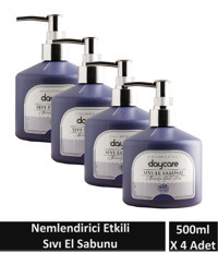 Daycare Marsilya Gülü Nemlendiricili 4'lü Sıvı Sabun 500 ml